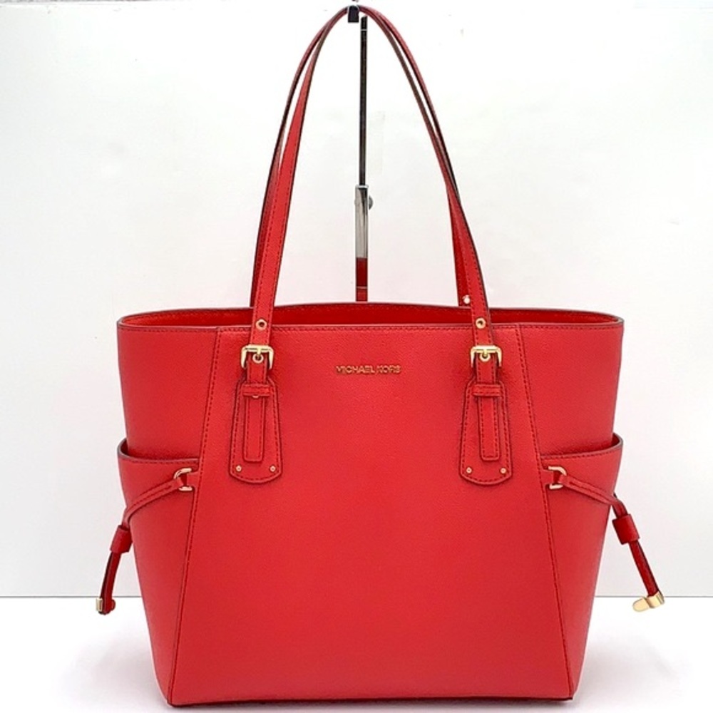 MICHAEL KORS Voyager East West Tote Crimson color - Picture 3 of 16